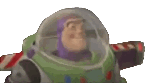Buzz Lightyear Looking At Camera