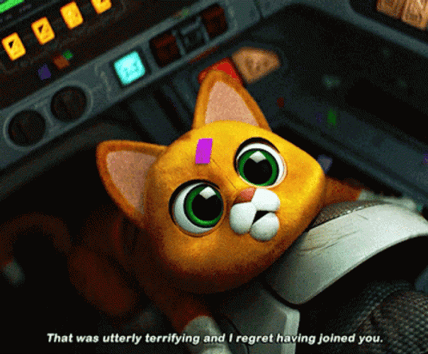 Buzz Lightyear Talking With Sox GIF