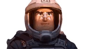 Buzz Lightyear With U Helmet