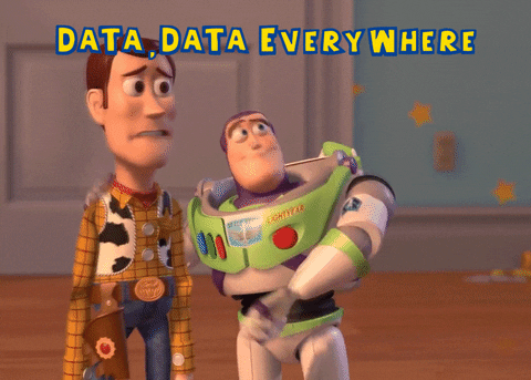 Buzz Woody Data Everywhere GIF