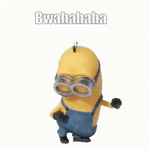 Bwahaha Funny Dance Minion GIF
