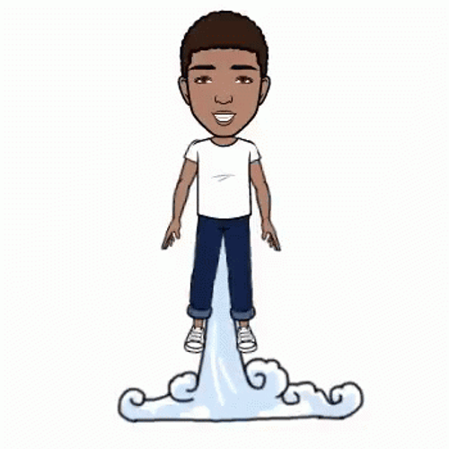 Bye Bye Bye Animated Guy Vanishing GIF