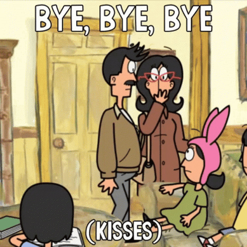 Bye Bye Bye Bob's Burgers GIF