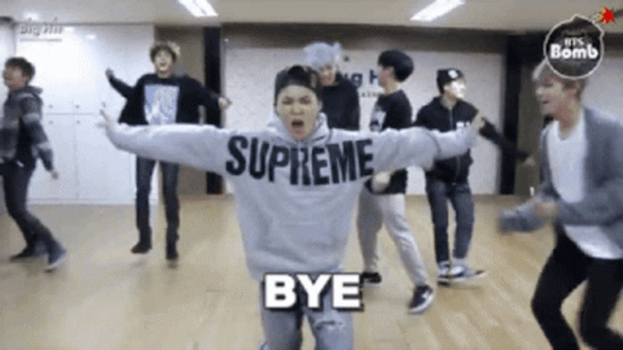 Bye Bye Bye BTS Jungkook Push GIF