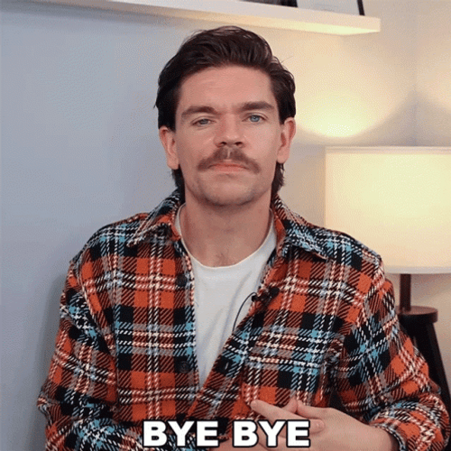 Bye Bye Bye Nonchalant Robin James GIF