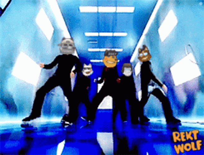 Bye Bye Bye NSYNC Rex Wolf Face Swap GIF