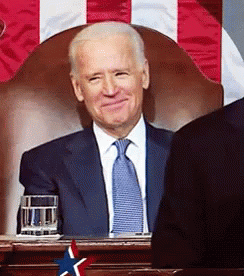 Bye Joe Biden Smiling Maintained Composure GIF