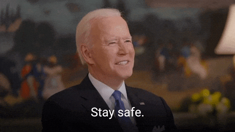 Bye Joe Biden Stay Safe GIF