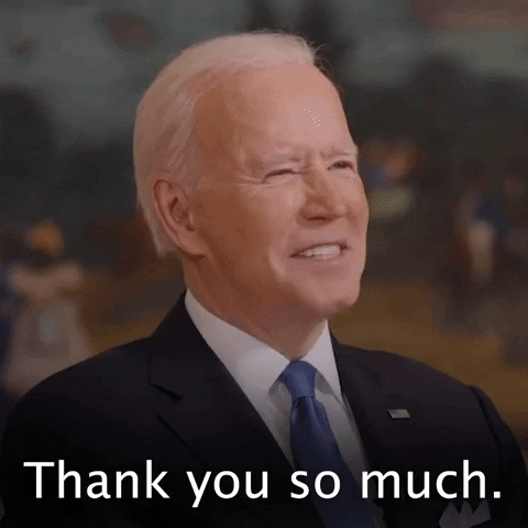Bye Joe Biden Thanks So Much GIF