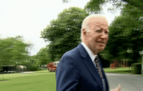 Bye Joe Biden Walking Away GIF