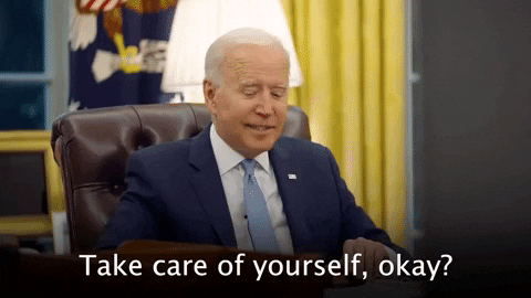 Bye President Joe Biden Take Care GIF