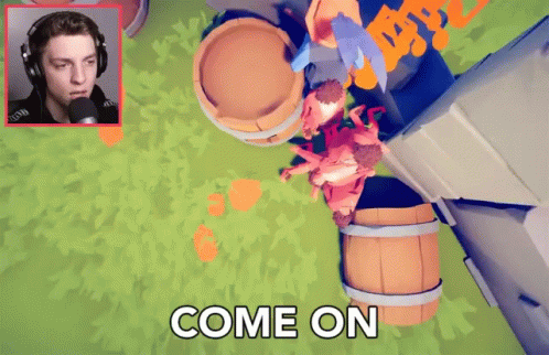 C'mon Do Something Game Stream GIF