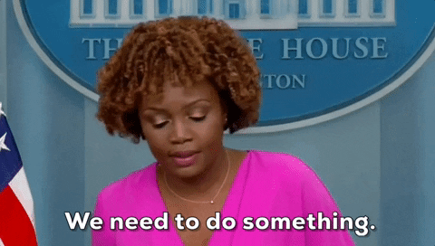 C'mon Do Something Karine Jean Pierre GIF