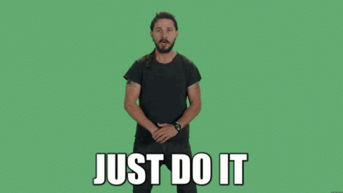 C'mon Do Something Shia La Beouf GIF