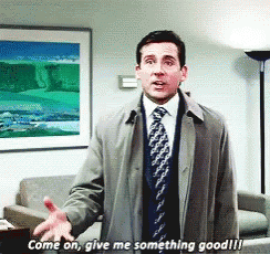 C'mon Do Something Steve Carell The Office GIF