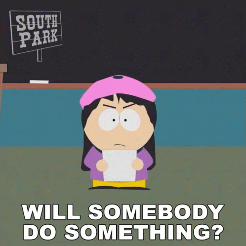 C'mon Do Something Wendy Testaburger GIF