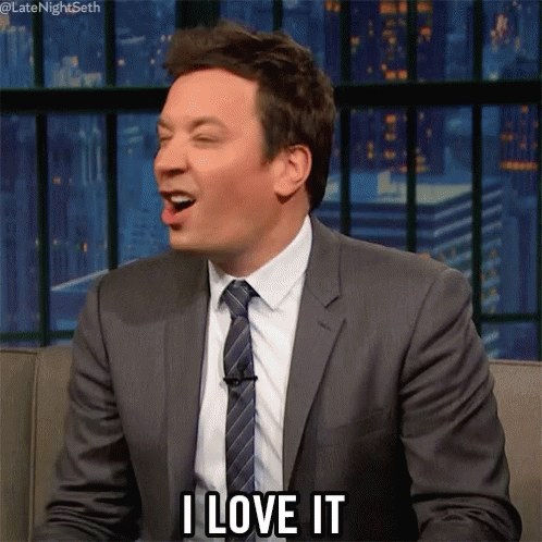 Jimmy Fallon I Love It GIF