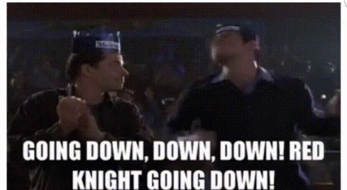 Cable Guy Going Down Knight Going Down GIF