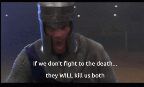 Cable Guy Fight To The Death GIF