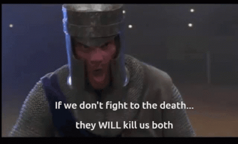 Cable Guy Fight To The Death GIF
