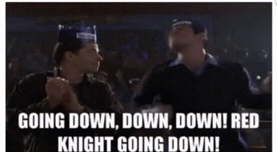 Cable Guy Going Down Knight Going Down GIF