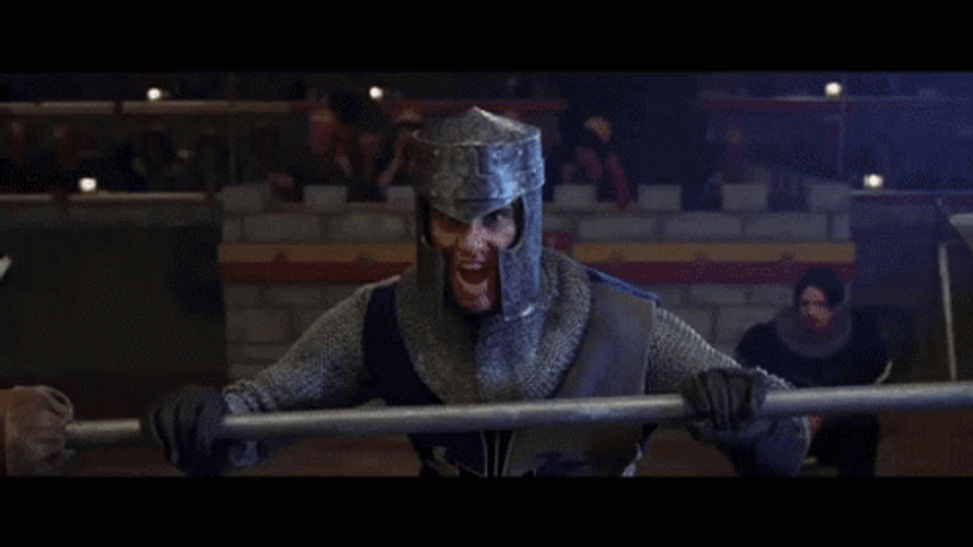Cable Guy Knight Fight GIF