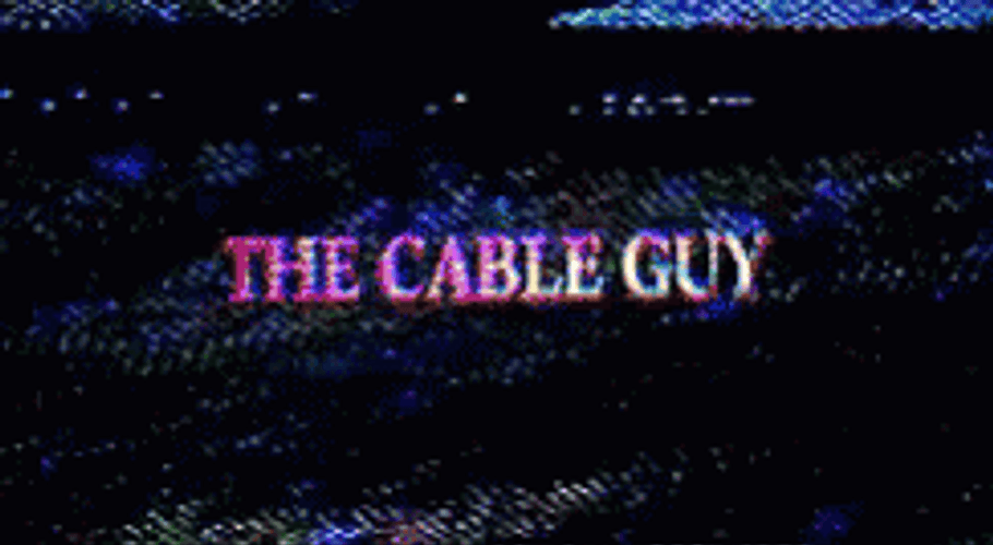 Cable Guy Movie Title GIF