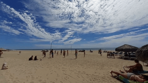 Cabo Verde Let's Play Volleyball GIF