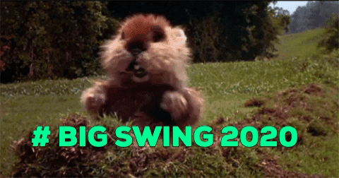 Caddy Shack Grooving Gopher GIF