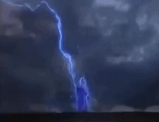 Caddy Shack Struck By Lightning GIF