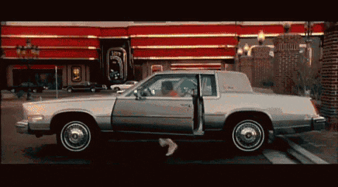 Cadillac Eldorado Got Car Explosion In A Store GIF