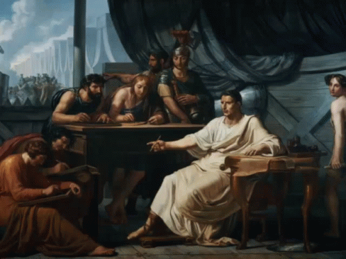 Caesar Moving Art GIF