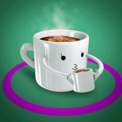 Cafe Mug Drinking Coffee GIF