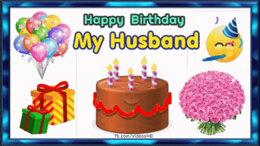 Happy Birthday Husband GIFs 