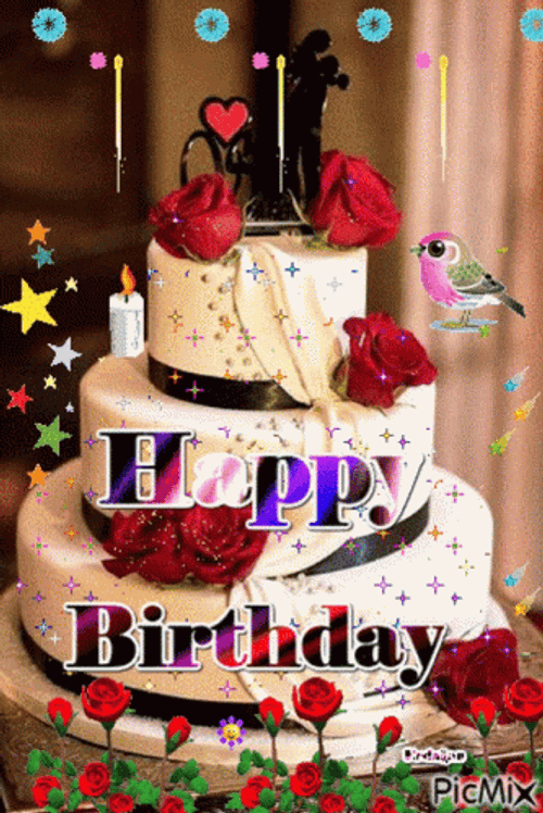 Cake Happy Birthday GIF