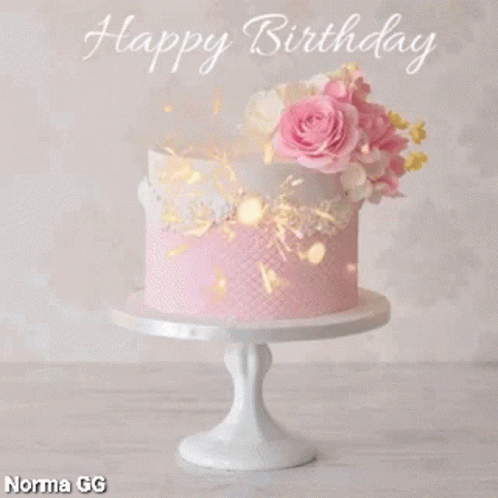 Cake Happy Birthday 498 X 498 Gif GIF