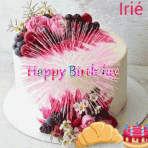 Cake Happy Birthday 498 X 498 Gif GIF