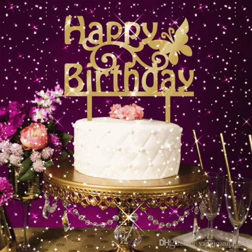 Cake Happy Birthday GIF