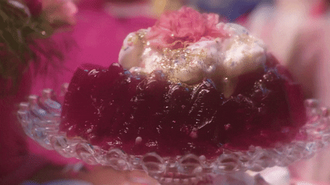 Cake Vibrate Shake Jelly Dessert GIF