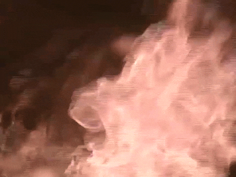 Calcifer Goes Really Big GIF