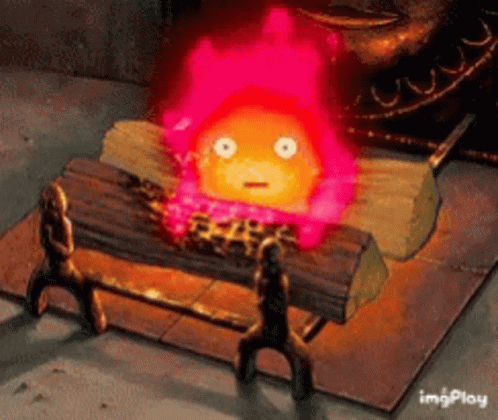 Calcifer He Likes My Style GIF