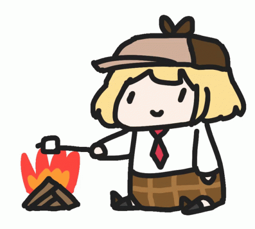 Calcifer Makes Smores GIF