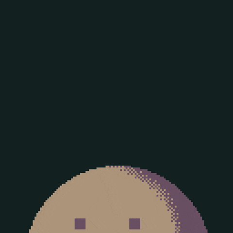 Calculating Sticker Moving GIF