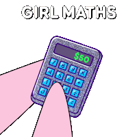 Calculator Cute Sticker GIF