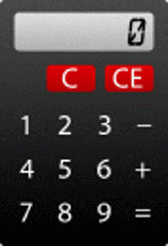 Calculator Fast Typing Loop GIF