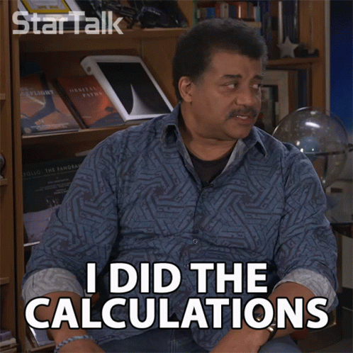 Calculator I Did The Calculations GIF