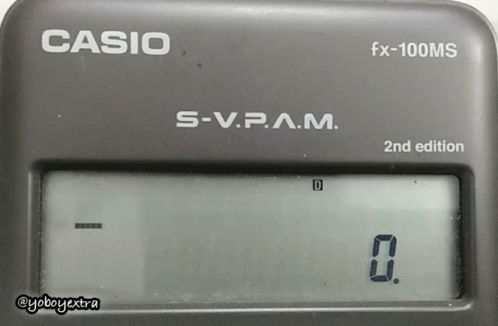 Calculator Math Error GIF