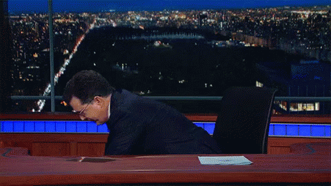 Calculator Stephen Colbert Show GIF