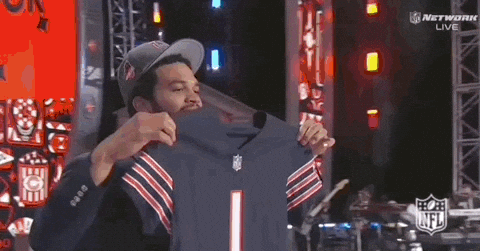 Caleb Williams Interacting With The Crowd GIF