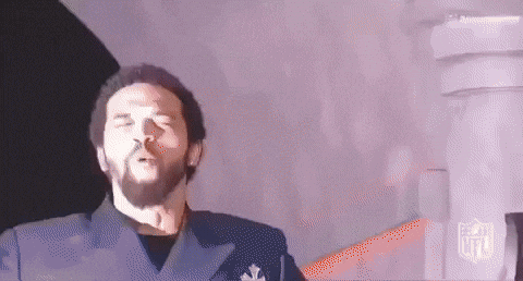 Caleb Williams Screaming Out Loud GIF